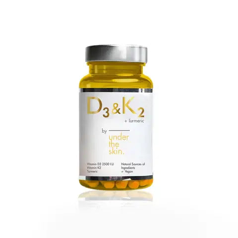 Vitamin D3 & K2 + Gurkmeja.