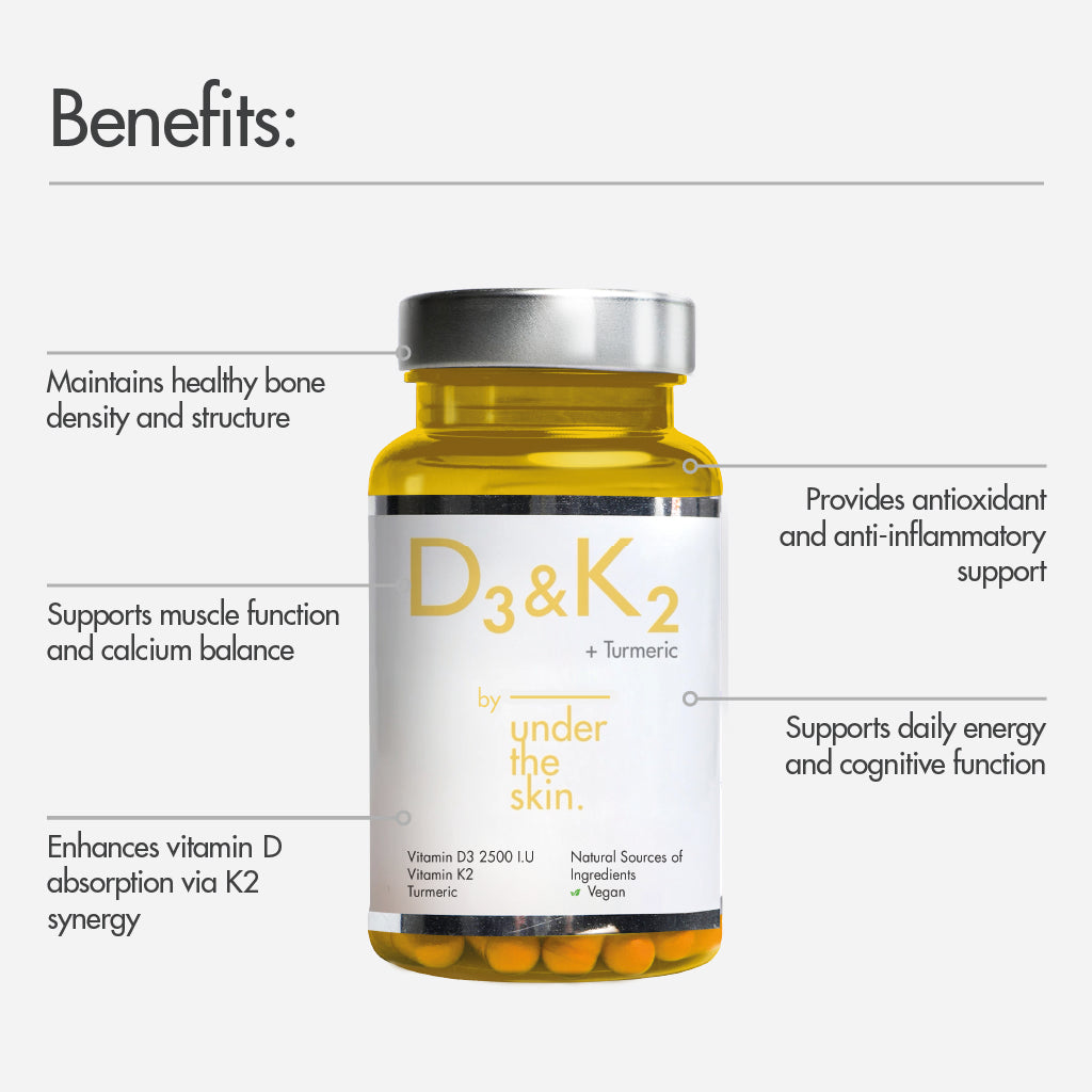 Vitamin D3 & K2 + Gurkmeja