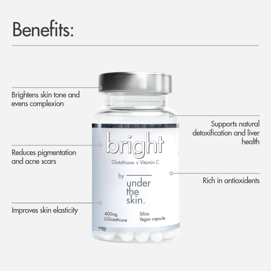 Bright (Glutathione). Under the skin Bright (Glutathione). Under the skin